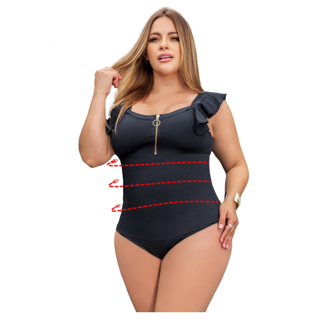 Body cierre frontal con Faja interna en abdomen.