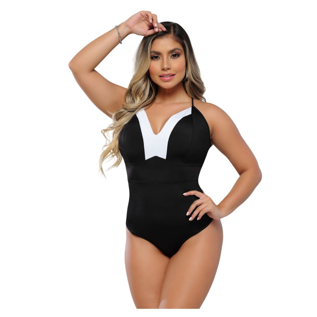 Body colombiano con faja abdominal interna 9158 - r3 - bellezaexpresslatina