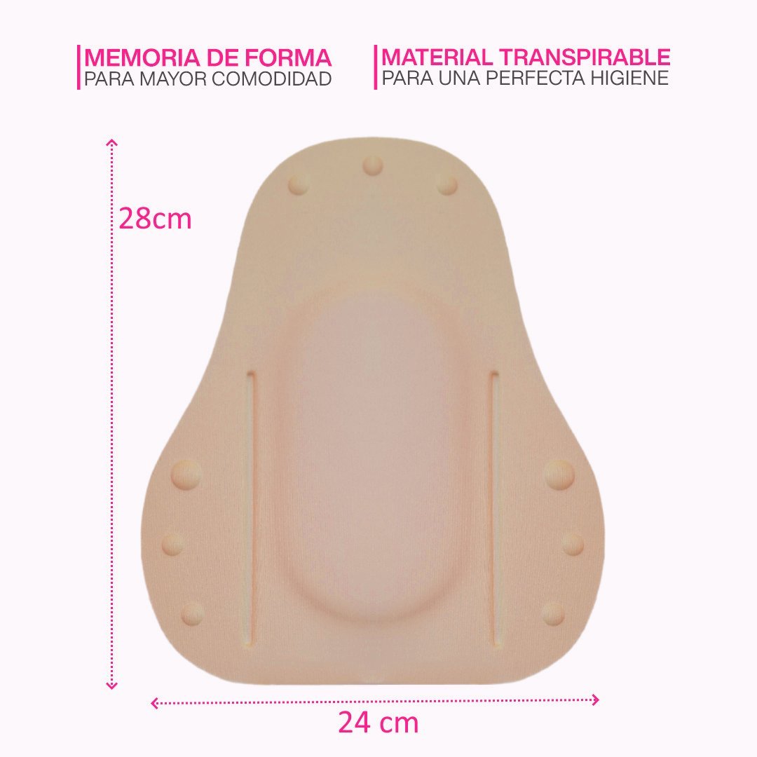Tabla abdominal Colombiana prehormada estilo Pera - bellezaexpresslatina