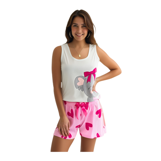 Pijama Rosa Ref28887  