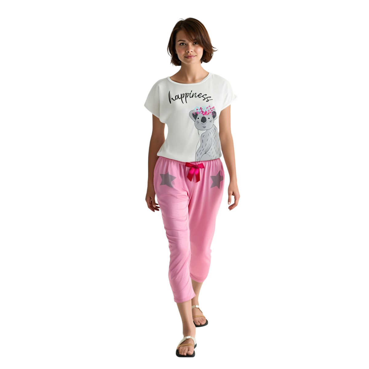 Pijama Polialgodón, diseño Koala Hapiness. 891 - R4 - bellezaexpresslatina