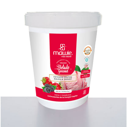 Helado Frutos Rojos MAWIE - Mascarilla Capilar Vegana
