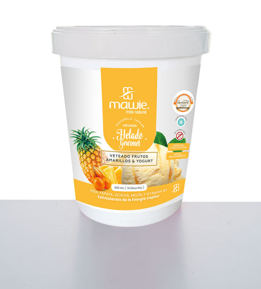 Helado Frutos Amarillos MAWIE - Mascarilla Capilar Vegana