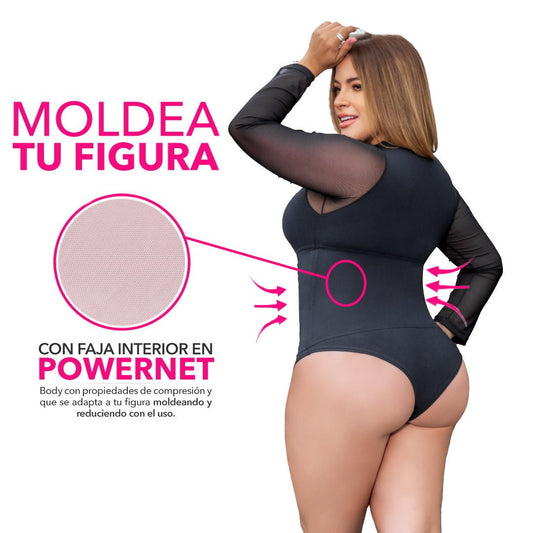 Body con encaje Modelador F1_206 Producto Colombiano – bellezaexpresslatina