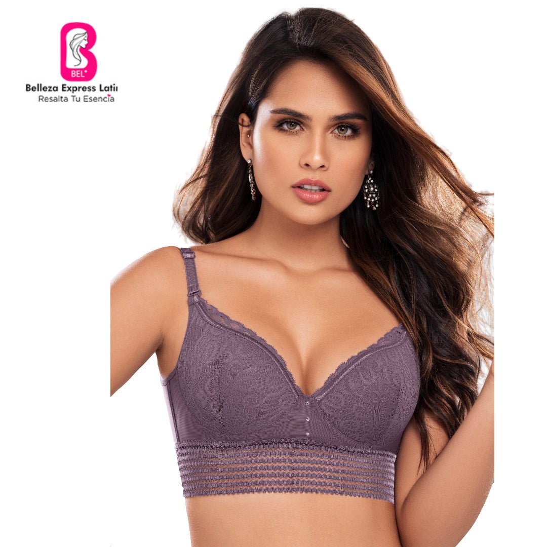 Sostén tipo bustier con encaje en copa I1-812 - bellezaexpresslatina